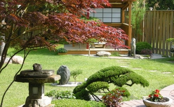 stunning-Japanese-garden-patio-garden-ideas-bonsai-trees