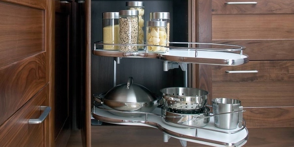 swing out corner cabinet kitchen storage ideas space saving ideas