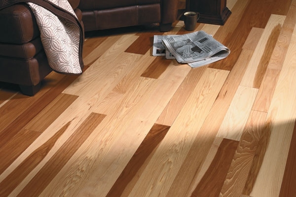 unfinished hardwood flooring hickory wood floor home flooring