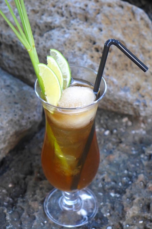 Lemongrass ice tea summer cocktails ideas