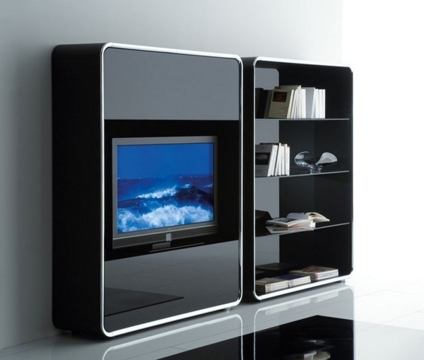 modern Tv furniture combination cabinets shelves