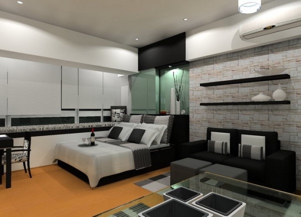 Mens bedroom design contemporary bachelor ideas modern lighting