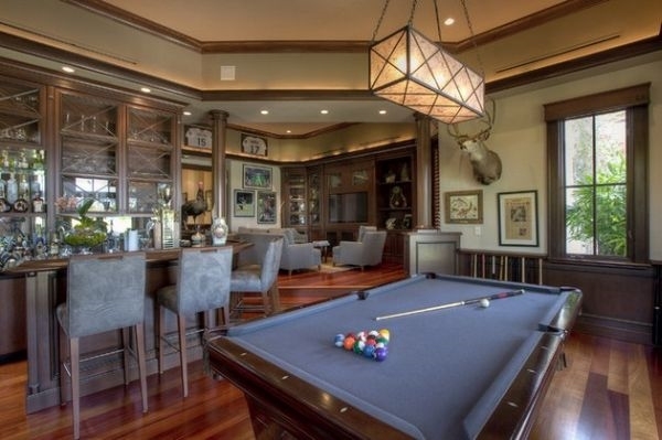  pool table entertainment area ideas