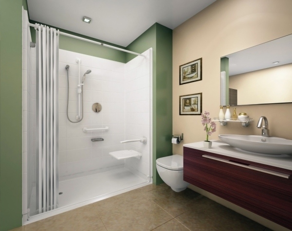 Walk in shower ideas doorless cabins modern bathroom ideas