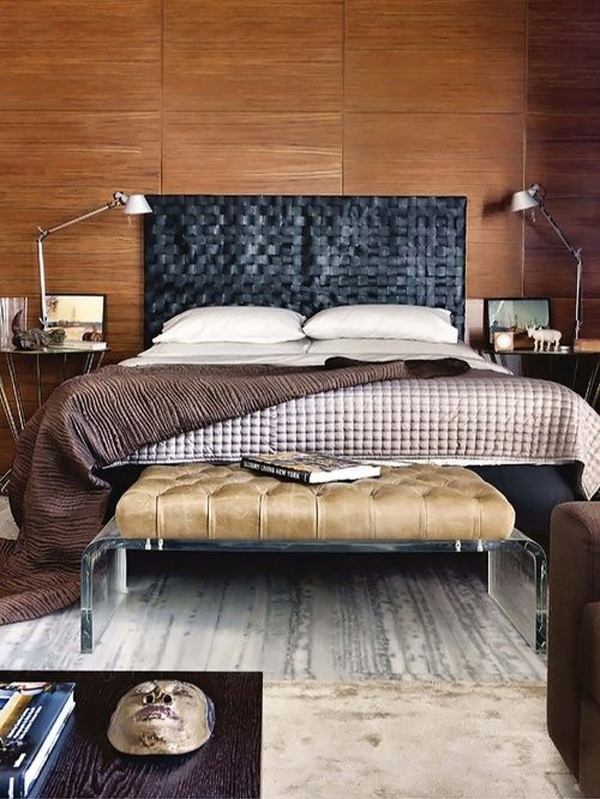 bachelor bedroom furniture ideas decorative wood wall panels