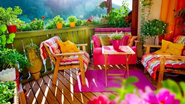 beautiful railing flower pots outdoor furniture