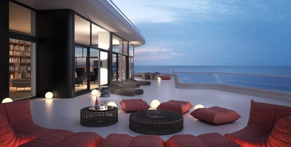 contemporary design outdoor lounge furniturerailing
