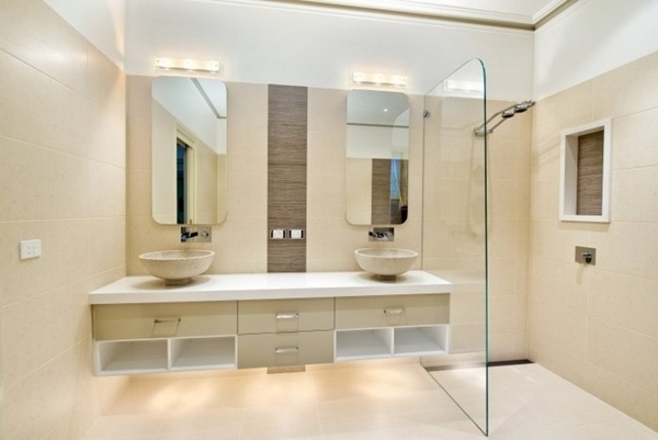 contemporary bathroom design ideas walk in shower designs glass partition wall