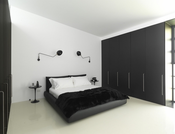 modern bedroom ideas minimalist style black white bedroom design
