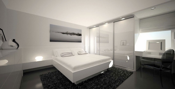 contemporary-bedroom-minimalist-interior-black-white-bedroom-design