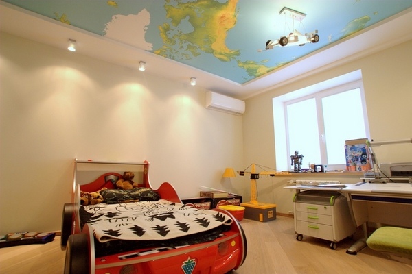 contemporary kids room ceilings ideas world map ceiling wallpapers ideas
