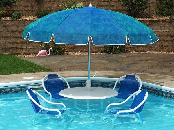 cool ideas pool accessories round table chairs parasol