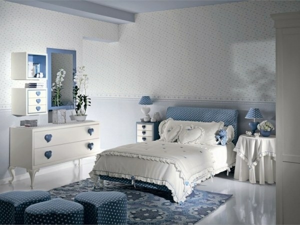 elegant white blue interior design teen girls bedroom ideas girls bedroom furniture ideas