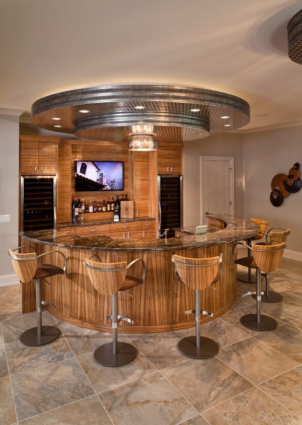   round bar decorative ceiling bar stools