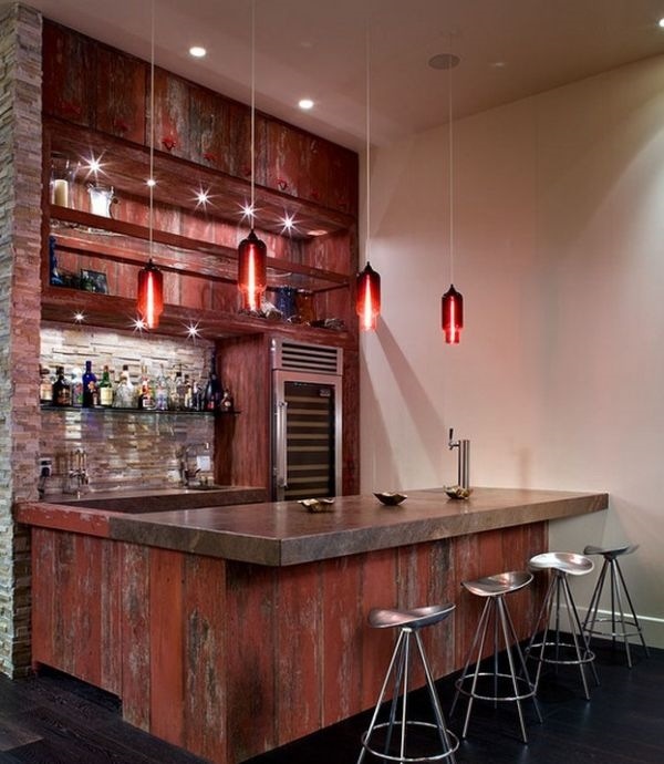 wooden bar furniture modern pendant lights