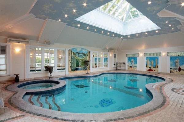 inspiring ideas skylight pool decor ideas luxury home design 