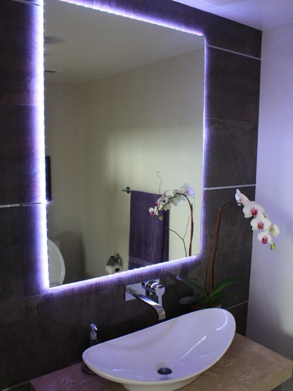 led lighting contemporary bathroom lighting ideas