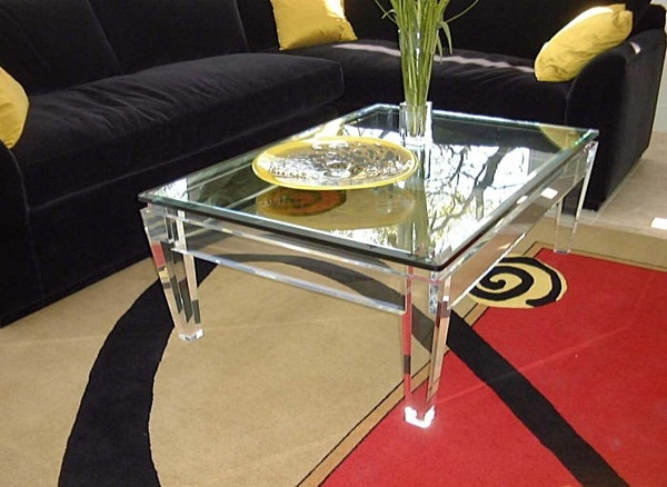 lucite small design modern furniture ideas