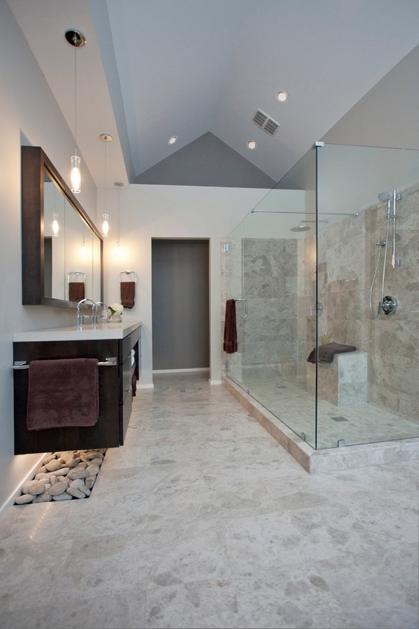  wall mounted floating vanity cabinet walk in shower