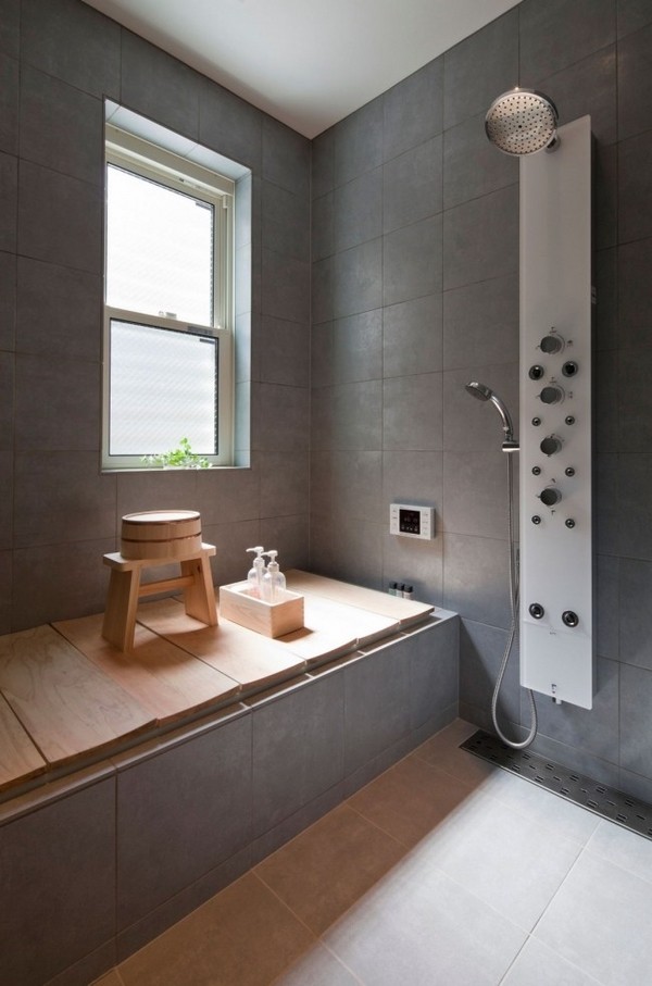 modern bathroom zen design Japanese style bathroom interior
