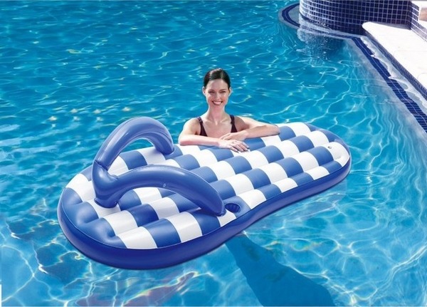 modern home pool accessories and inflatables