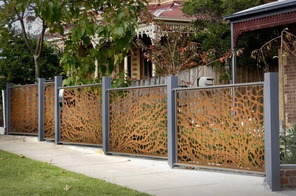 modern wooden fencing panels decorative fencing panels ideas