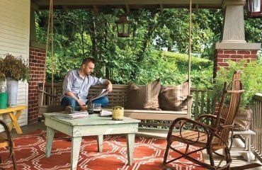 porch-swing-ideas-how-to-decorate-the-porch-rocking-chair-table