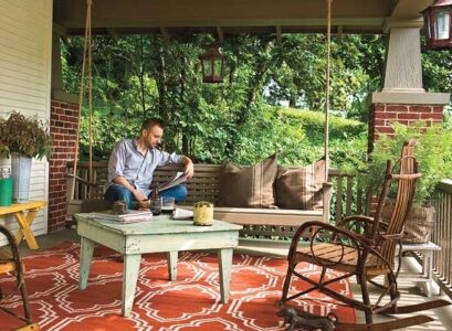 porch-swing-ideas-how-to-decorate-the-porch-rocking-chair-table