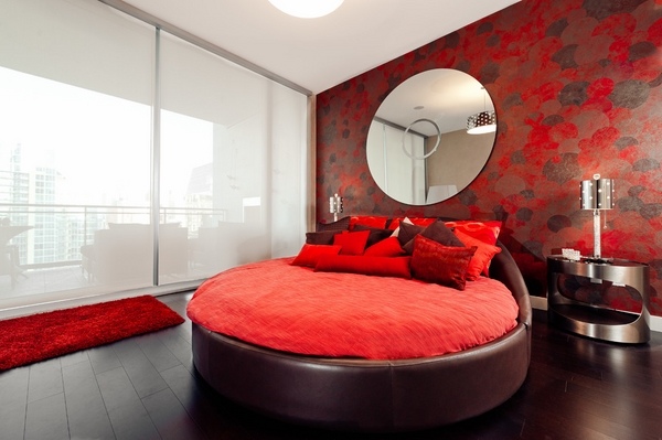 round bed ideas contemporary bedroom design creative wall decoration ideas