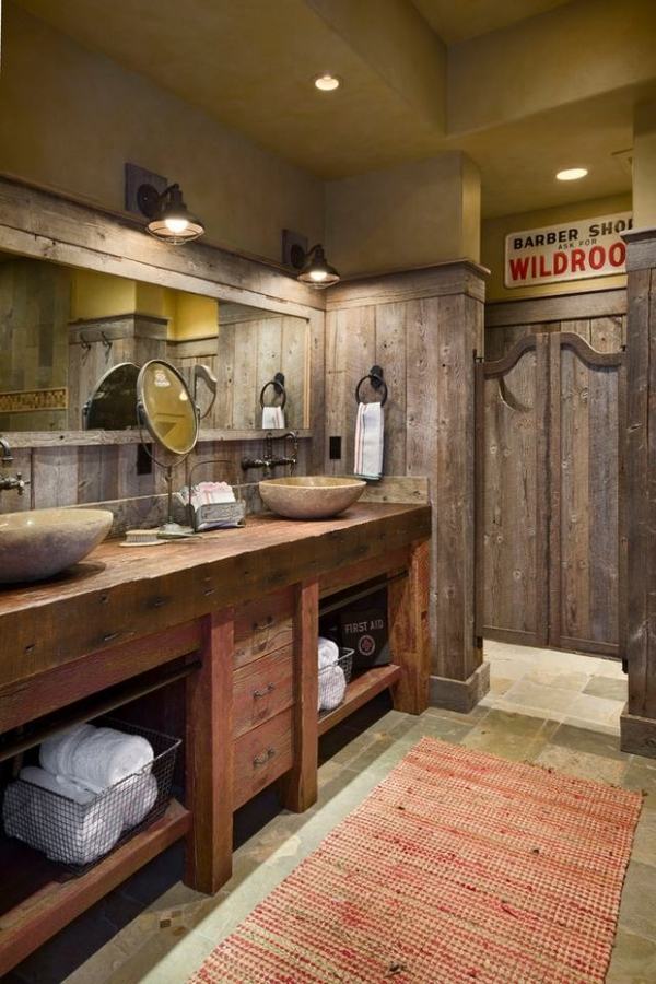 rustic decor bathroom rustic furniture bathroom design ideas