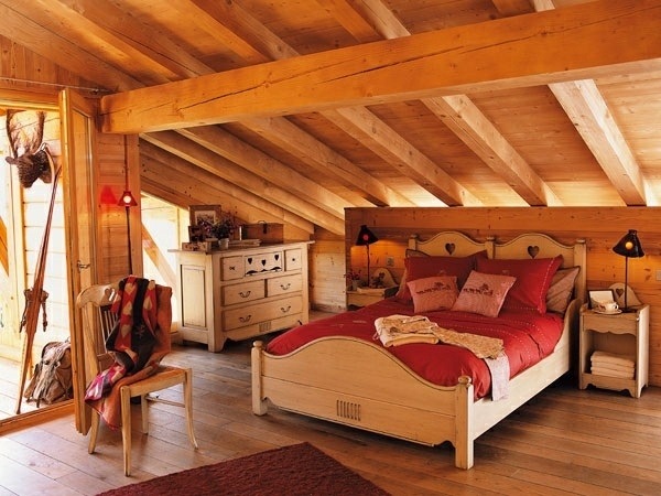 rustic interior bedroom decorating ideas wooden bedroom furniture