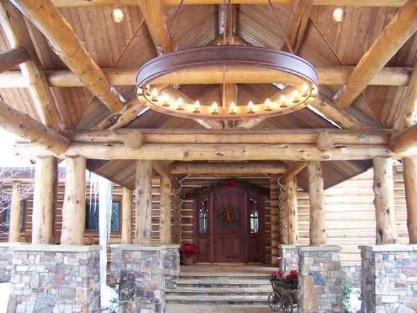 rustic lighting porch lighting ideas rustic house exterior