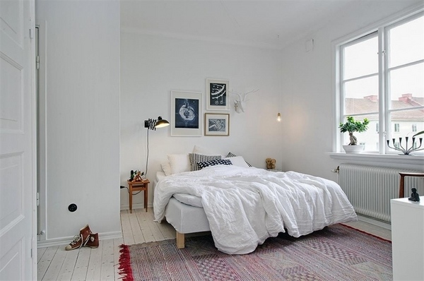 scandinavian bedroom furniture ideas white bedroom area rug