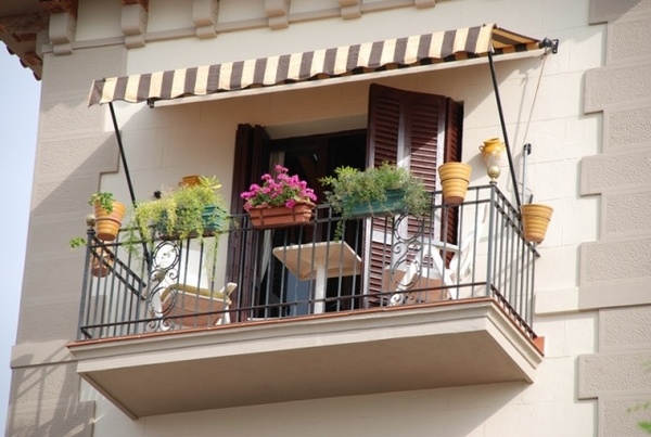  balcony ideas decoration flower pots awing furniture ideas