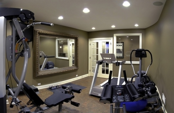 small ideas home fitness design wall mirror