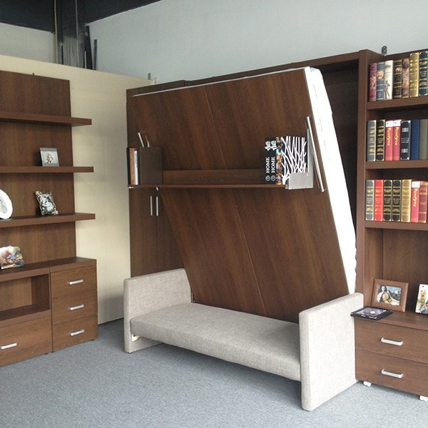 space saving furniture folding wall bed murphy bed with