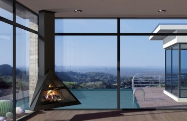 triangular-suspended-fireplace-modern-home-fireplace-design-ideas