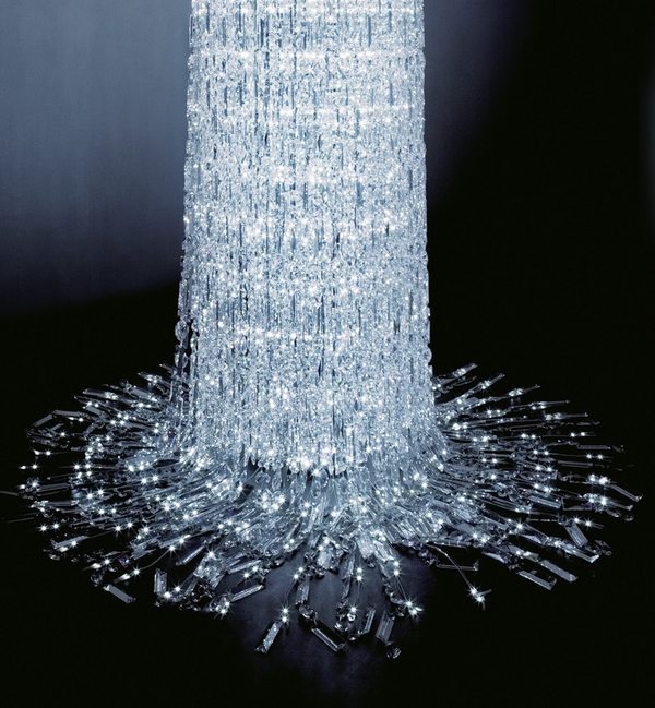 Amazing-swarovski-chandelier-Cascade-modern-LED-chandeliers