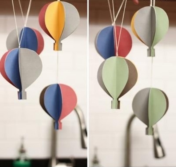 decorating ideas paper crafts balloons