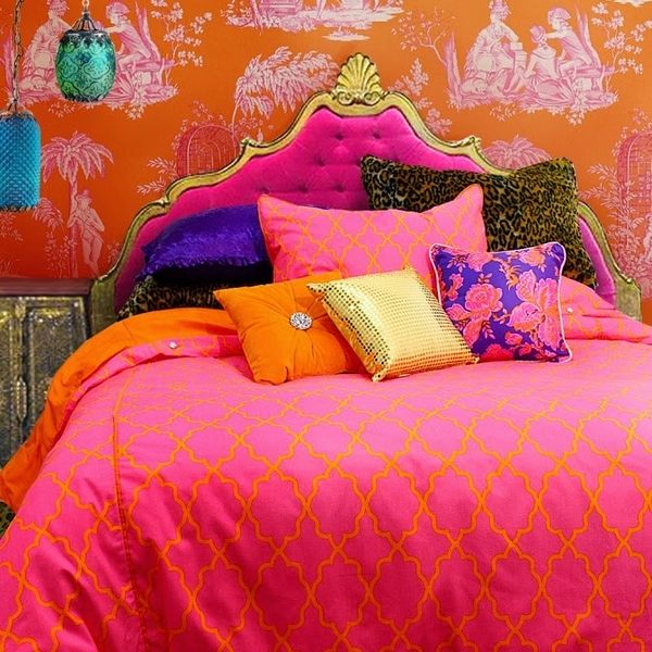 Moroccan bedding set bedroom decor ideas