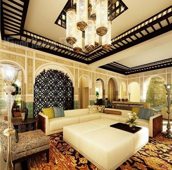 Moroccan designs mosaic white leather lurniture carpet