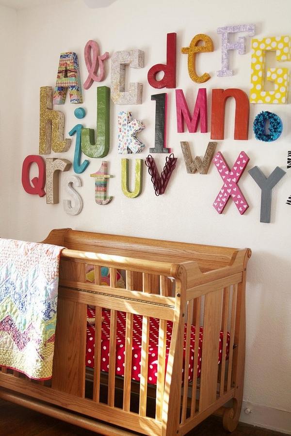 room wall decoration ideas homemade decoration alphabet