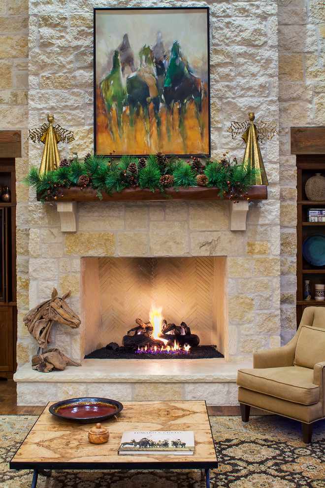 Stone fireplace farmhouse living room design ideas decorating ideas for farmhouse