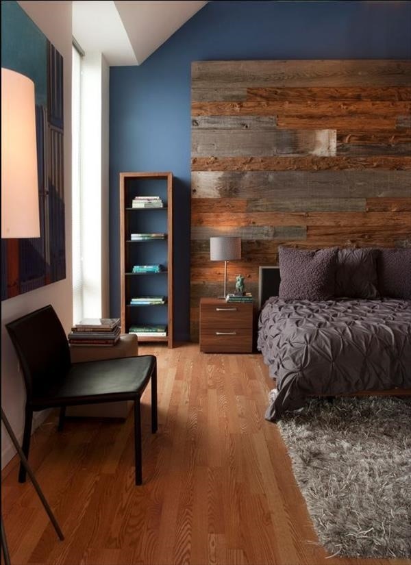 bedroom wall decorating wood flooring