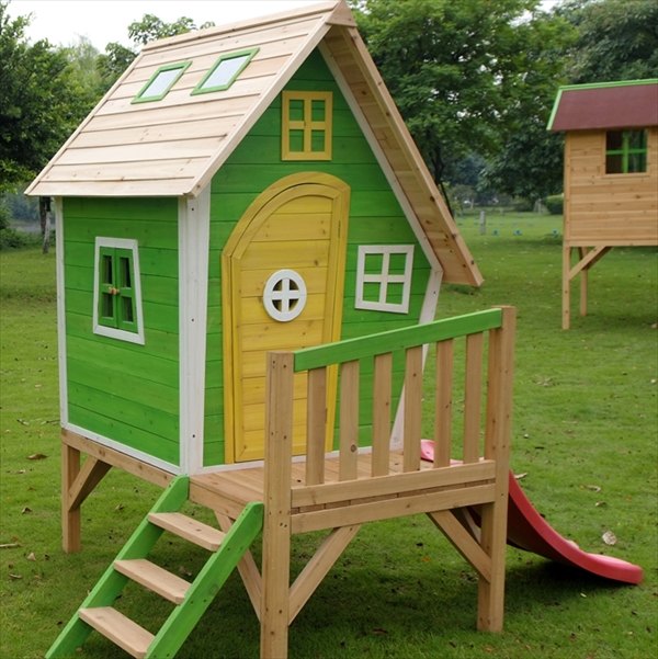 cool kids pallet playhouse plans garden decorating ideas