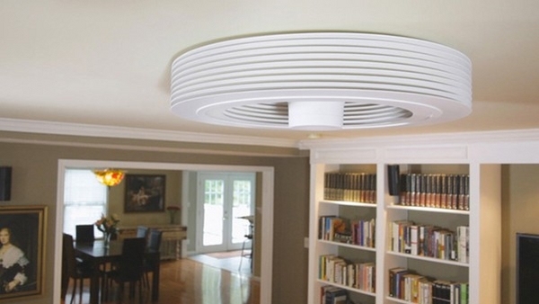 exhale bladeless ceiling fan creative design ideas