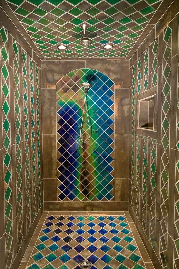 heat sensitive tiles bathroom ideas shower tiles ideas