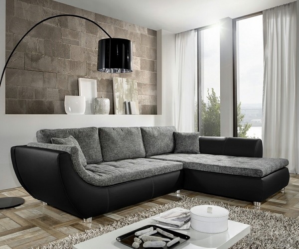 Serious scared merger Leather and fabric sofa – the perfect mixture for any style