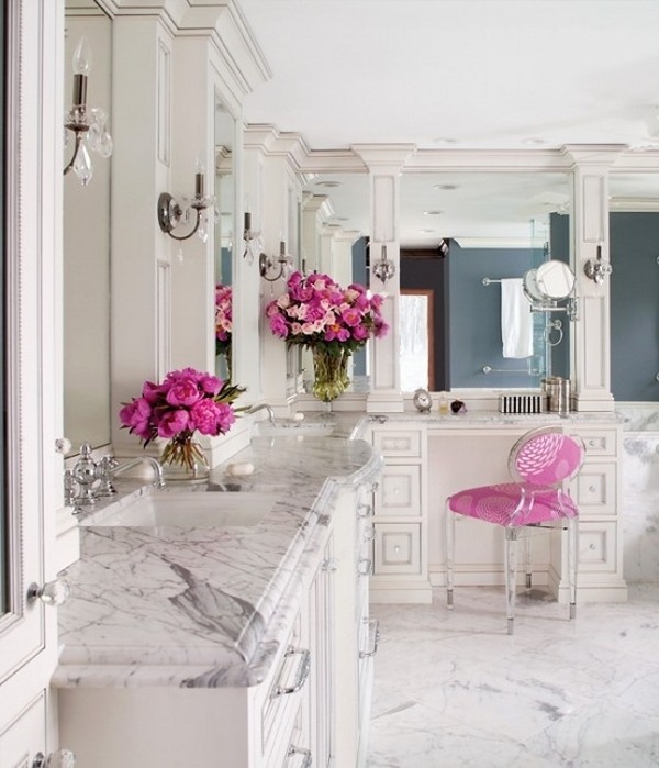 luxury bathroom designs marble floor marble countertop