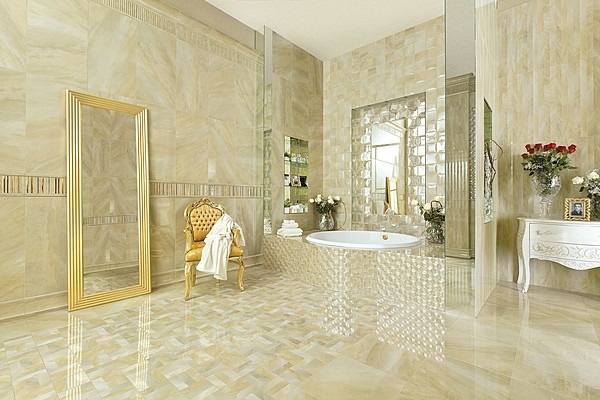 luxury bathroom interior Ideal tile bathroom wall 